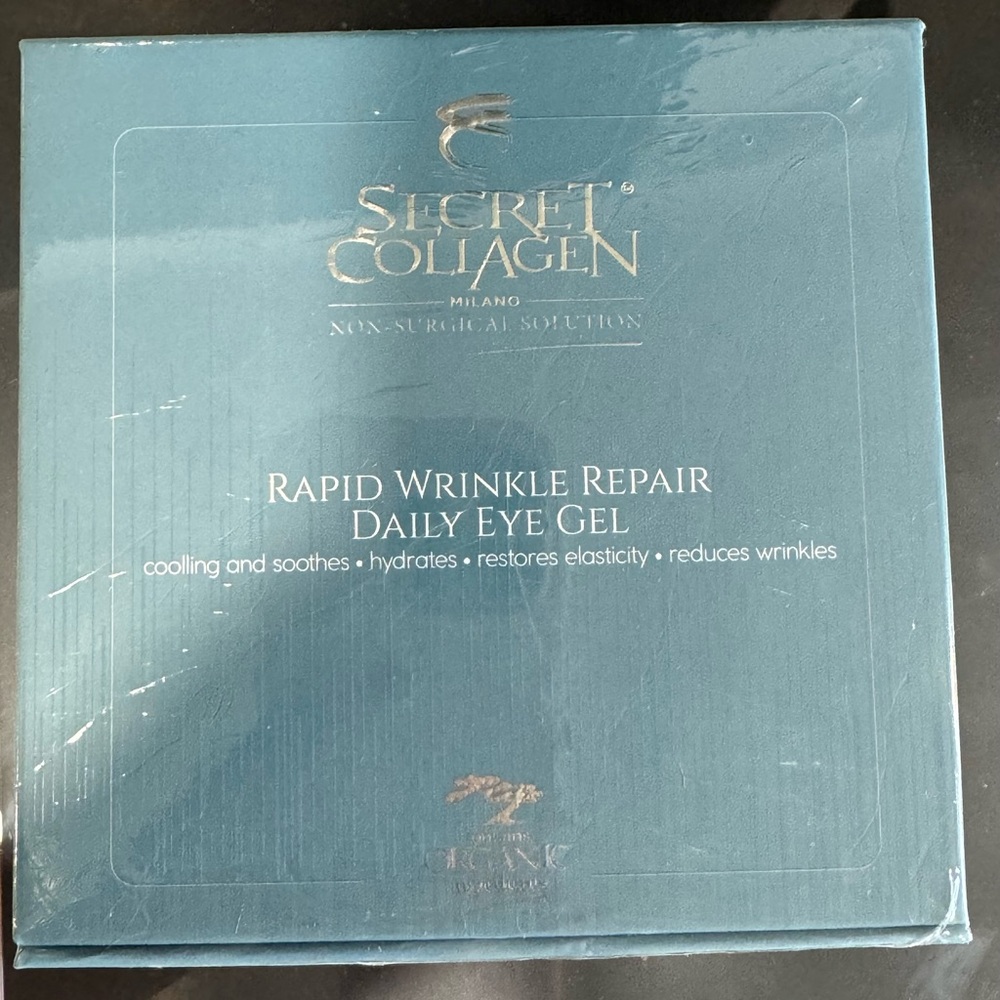 Secret Collagen Rapid Wrinkle Repair Daily Eye Gel, 50 mL, SEALED in Box, New